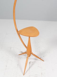 Dänische Moderne 1950er Jahre Severin Hansen Dreibein-Stehleuchte „Bridge“