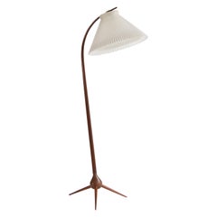Danish Modern 1950s Severin Hansen Tripod "Bridge" Floor Lamp