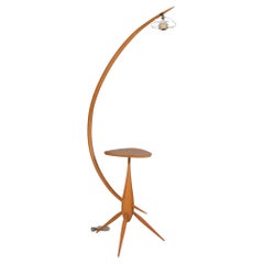 Danish Modern 1950s Severin Hansen Tripod "Bridge" Floor Lamp