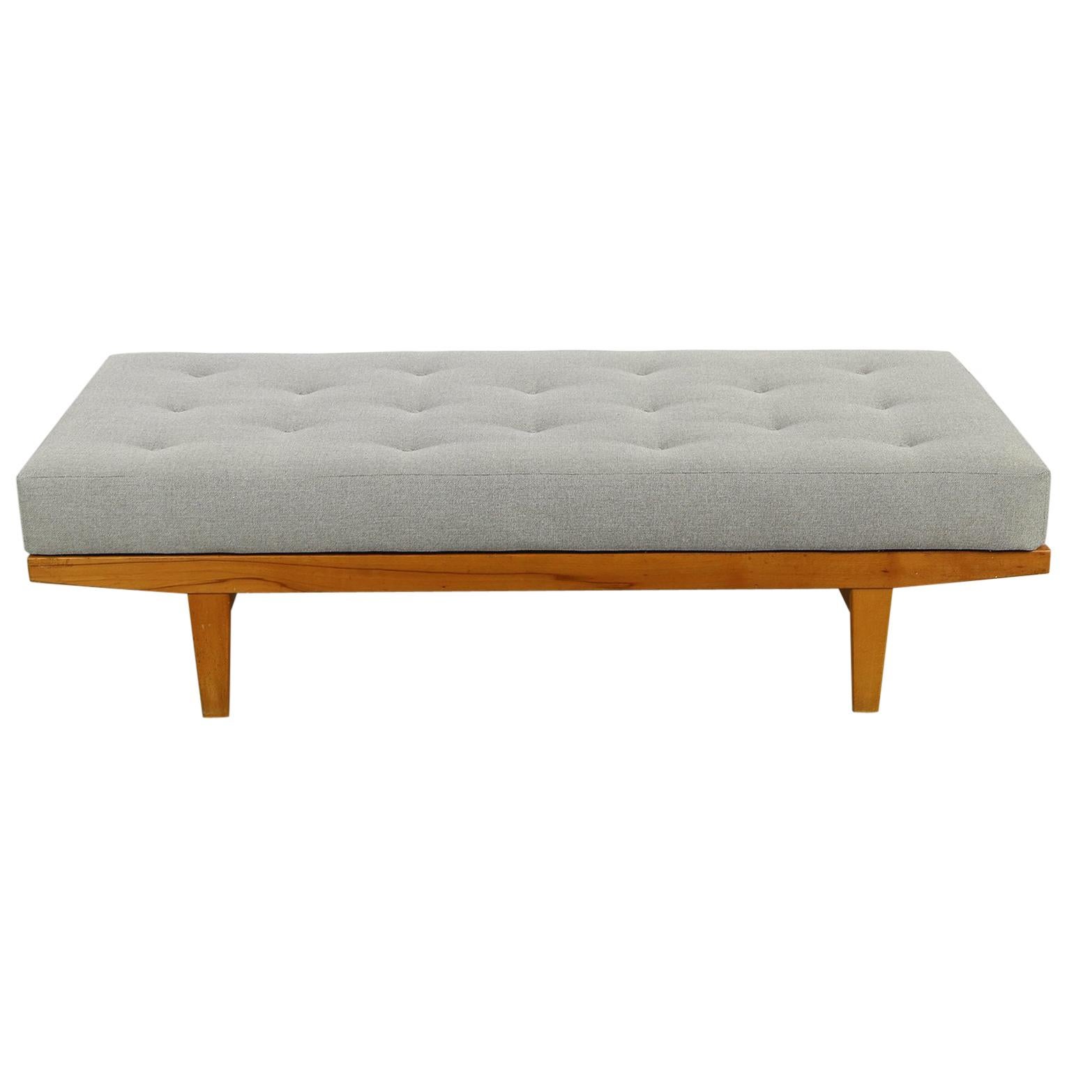 Dänische Moderne 1960er Jahre Poul M. Volther Buchenholz Daybed Mod. H9 von FDB Mobler:: Sofa