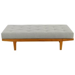 Dänische Moderne 1960er Jahre Poul M. Volther Buchenholz Daybed Mod. H9 von FDB Mobler:: Sofa