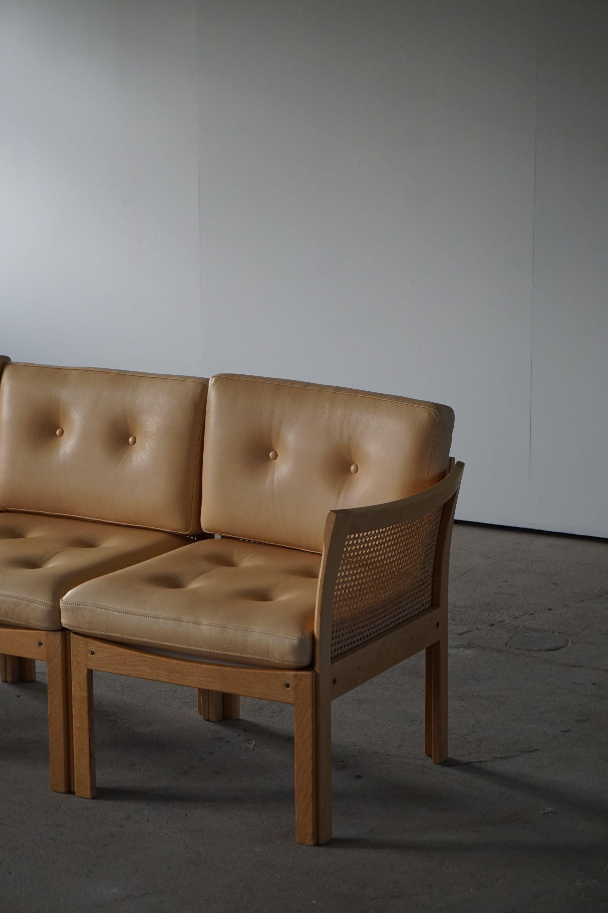Scandinavian Modern Danish Modern 3-Seater Sofa by Illum Wikkelsø for CFC Silkeborg, 1960s
