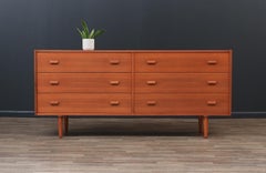 Expertly Restored - Danish Modern 6-Drawer Teak Dresser by Art Furn