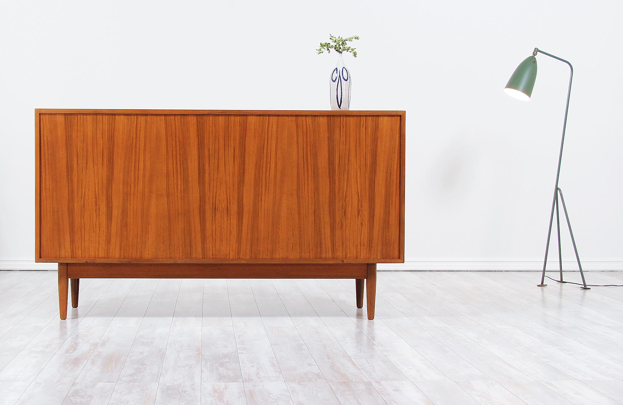 Mid-20th Century Danish Modern 8-Drawer Teak Dresser