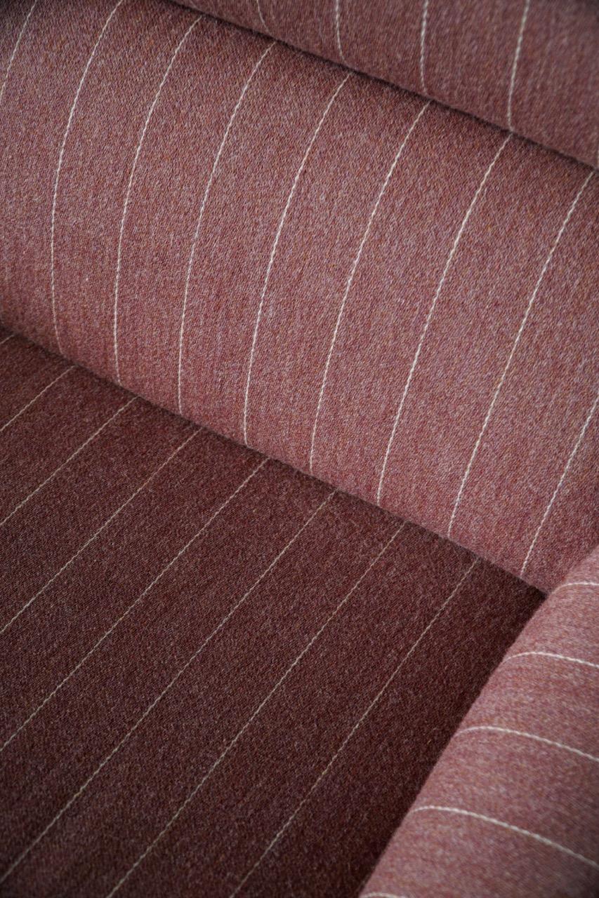 Danish Modern, A Pair of Lounge Chairs in Pine & Wool by Christian IV, 1970s For Sale 6
