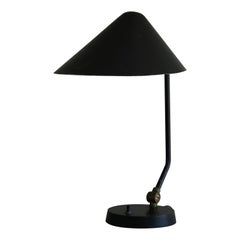 Lampe de bureau moderne danoise réglable en métal, fabriquée par Louis Poulsen, années 1950