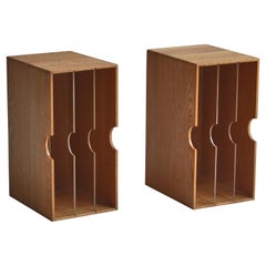 Danish Modern Aksel Kjersgaard Magazine Racks or Desk Organizers, 1960s