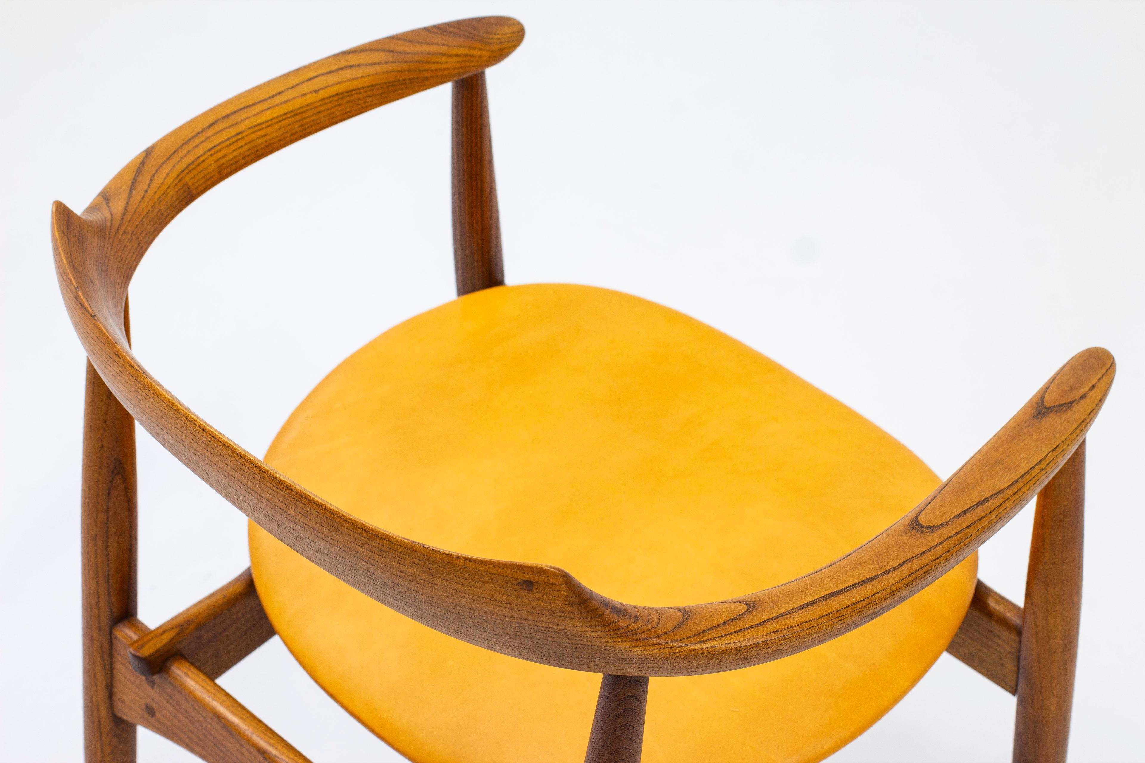 Danish Modern Arm Chair by Arne Wahl Iversen, Produced in Denmark In Good Condition In Hägersten, SE