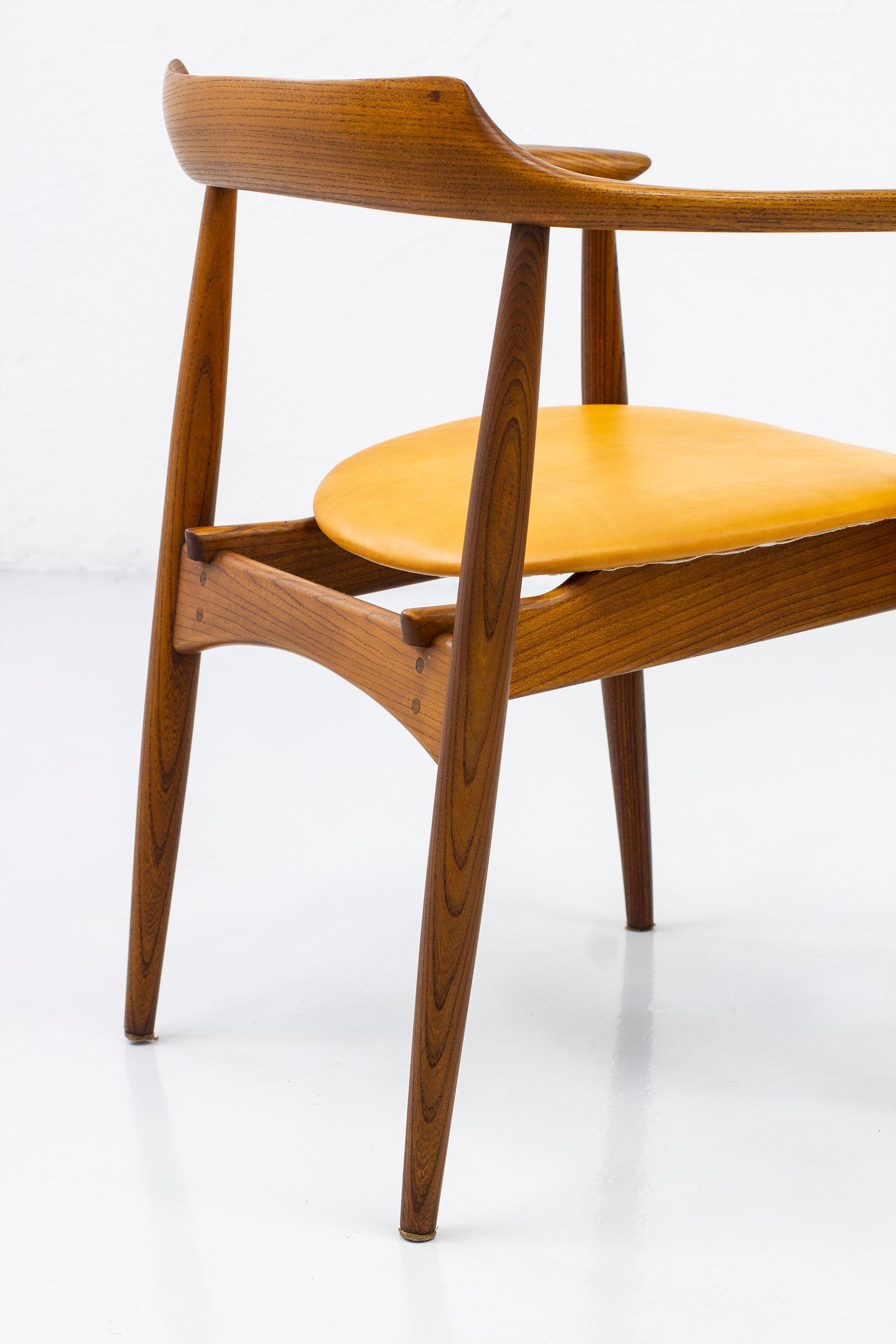 Danish Modern Arm Chair by Arne Wahl Iversen, Produced in Denmark 2