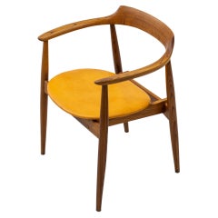 Danish Modern Arm Chair by Arne Wahl Iversen, Produced in Denmark