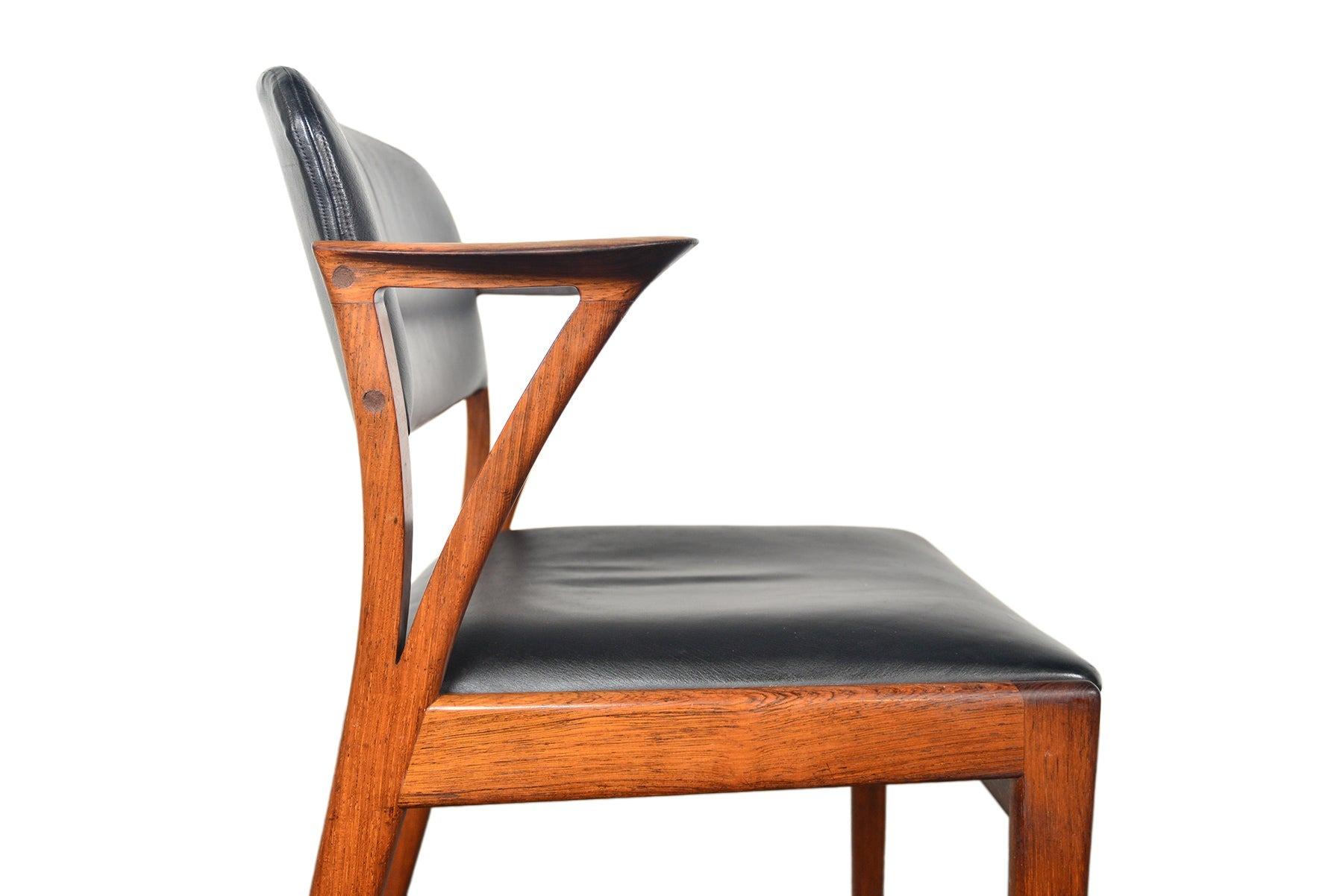 Danish Modern Armchair in Brazilian Rosewood In Good Condition For Sale In Berkeley, CA
