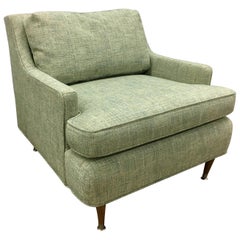 Danish Modern Armchair or Lounge Chair, New Upholstery
