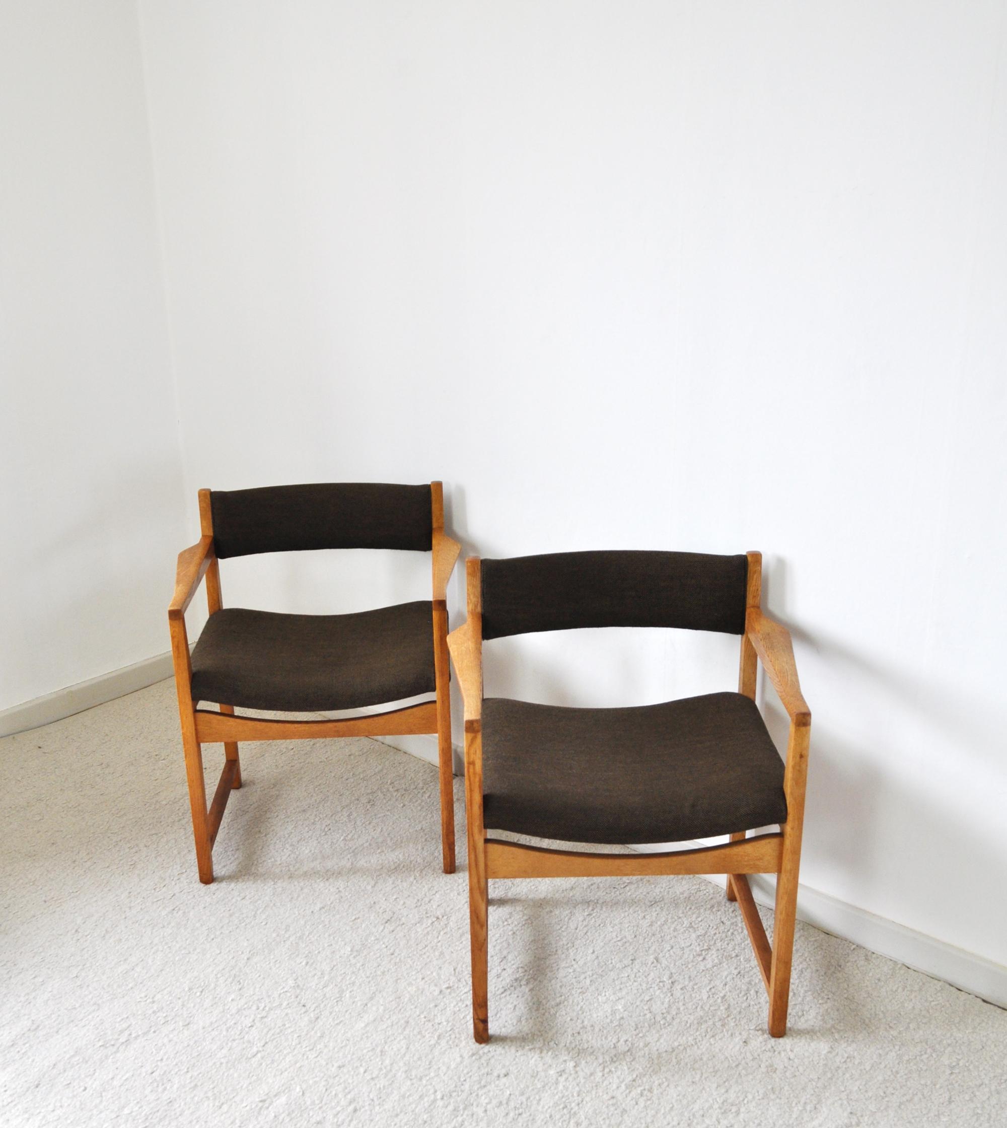 Scandinavian Modern Danish Modern Armchairs by Peter Hvidt & Orla Mølgaard-Nielsen, 1950s-1960s For Sale