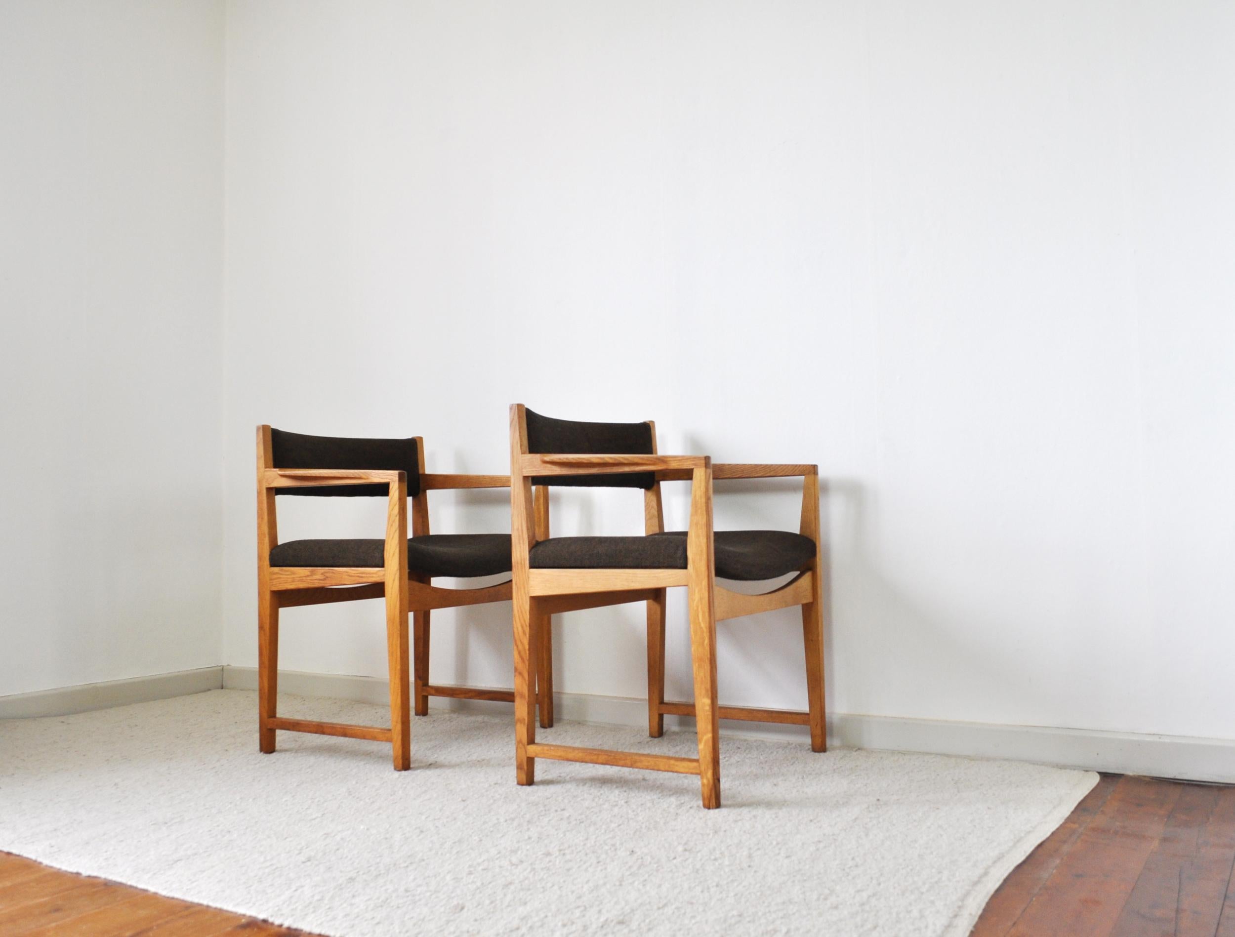 Mid-20th Century Danish Modern Armchairs by Peter Hvidt & Orla Mølgaard-Nielsen, 1950s-1960s For Sale