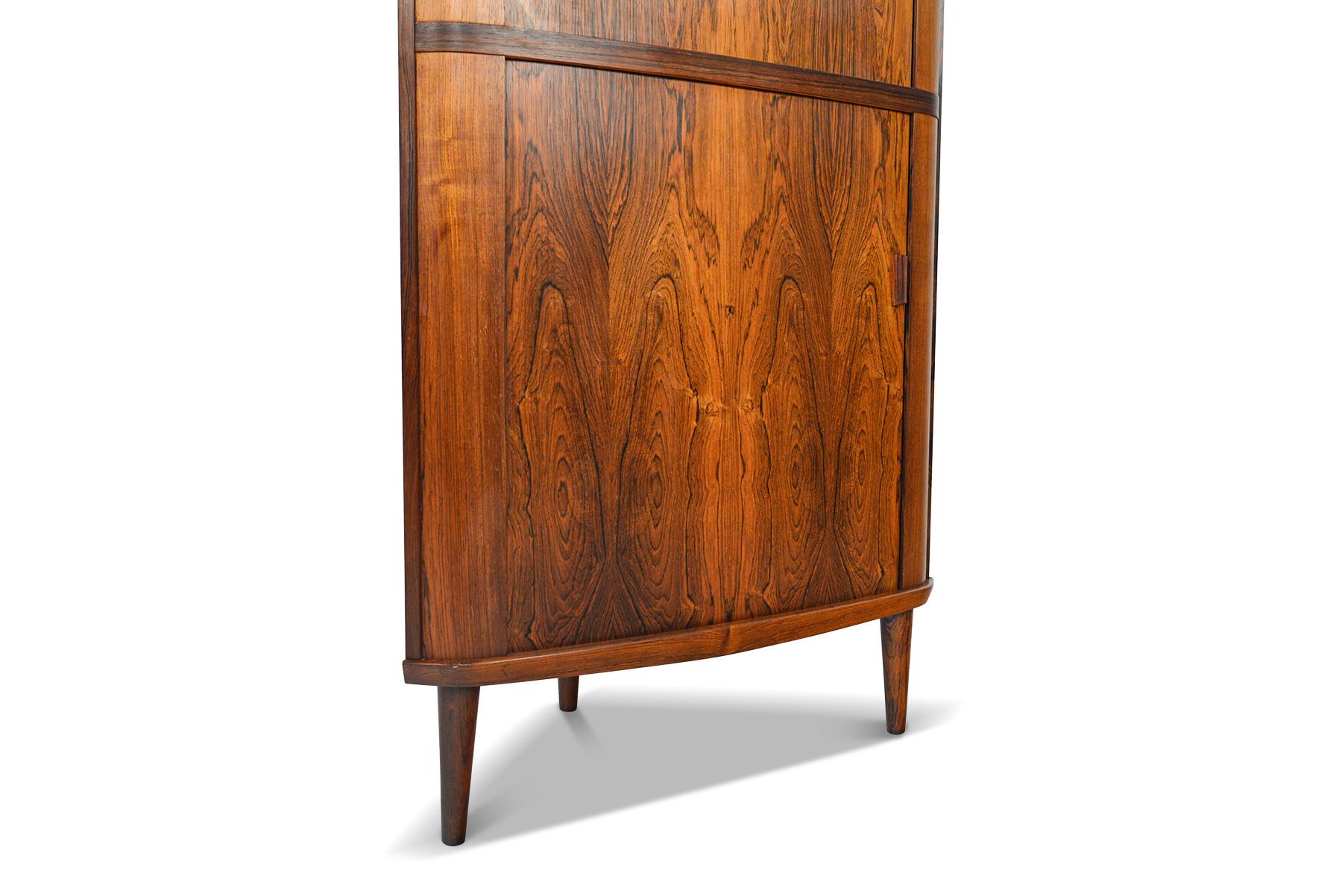 Danish Modern Arne Hovmand Olsen Corner Unit in Rosewood 2