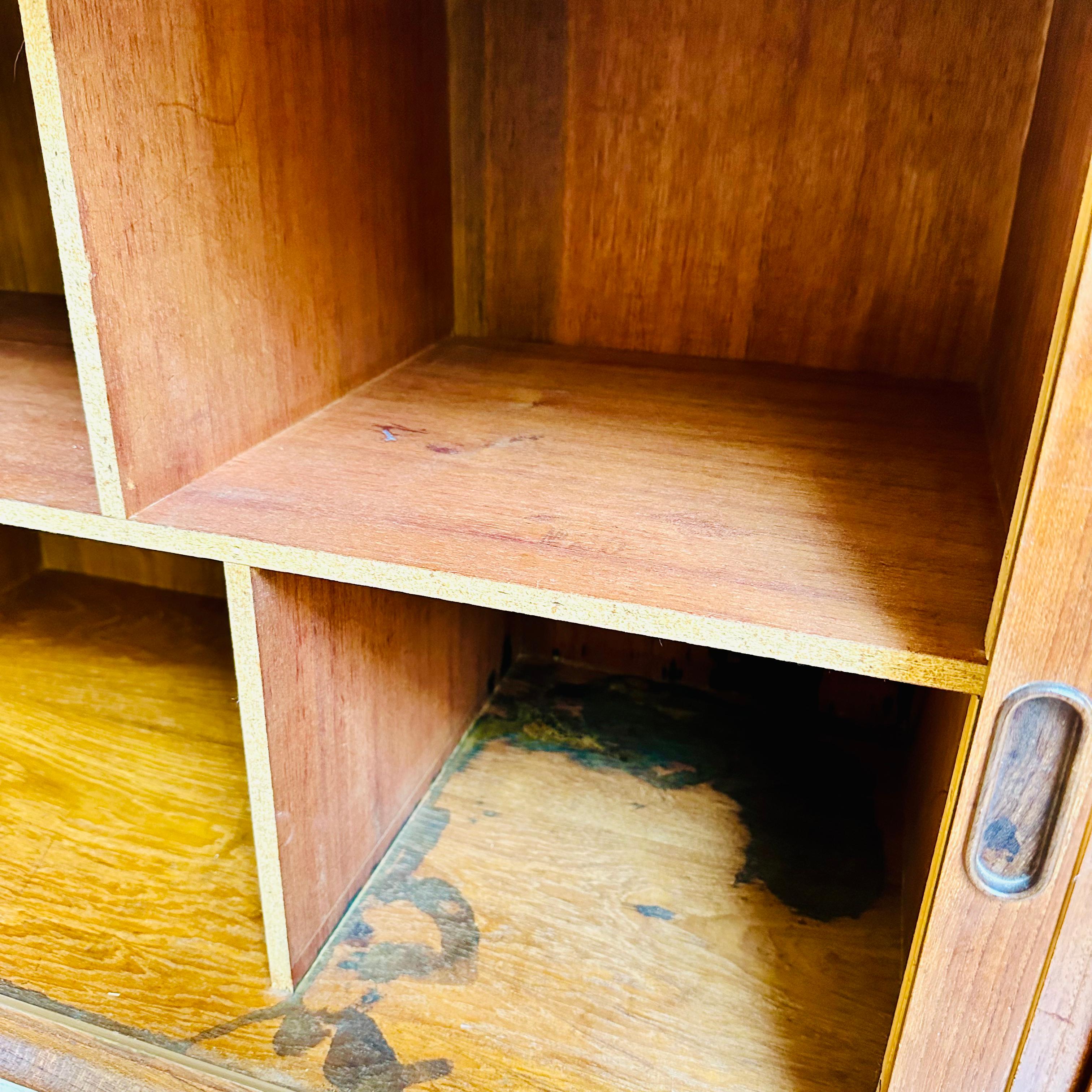 Danish Modern Arne Vodder Teak Hi-Fi Cabinet with Tambour Door 13