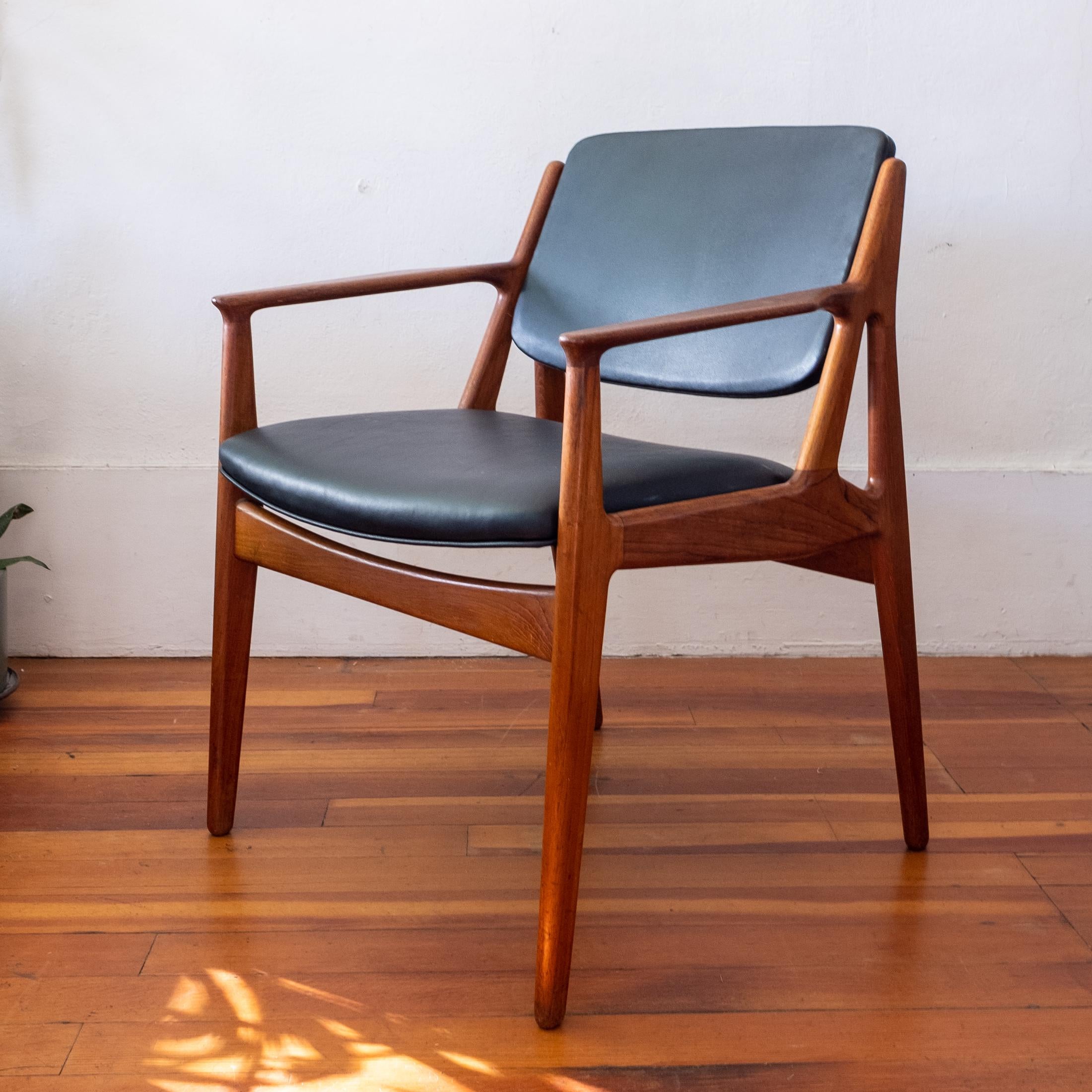 Danish Modern Arne Vodder Vamo Ella Teak Chair 9