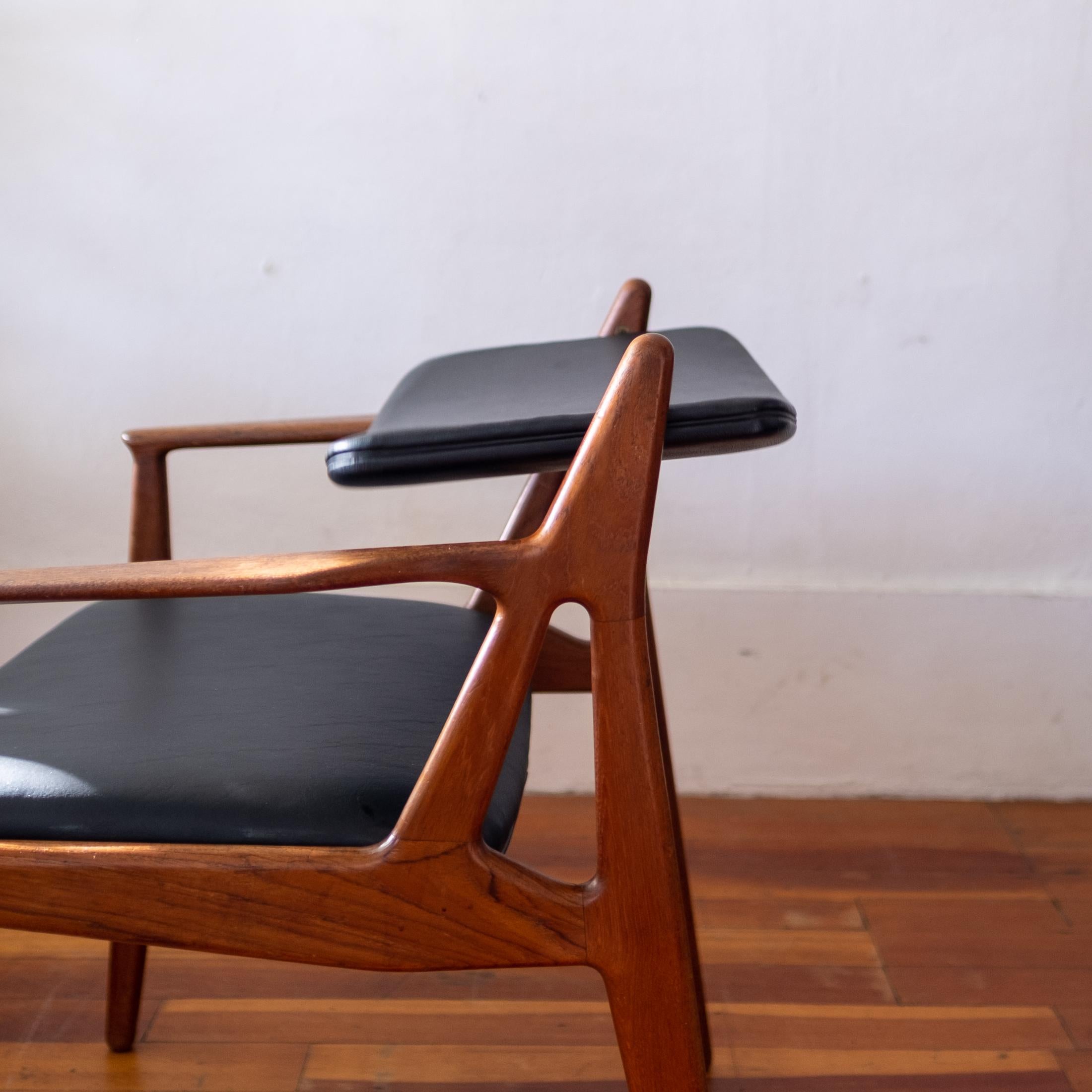 Danish Modern Arne Vodder Vamo Ella Teak Chair 2