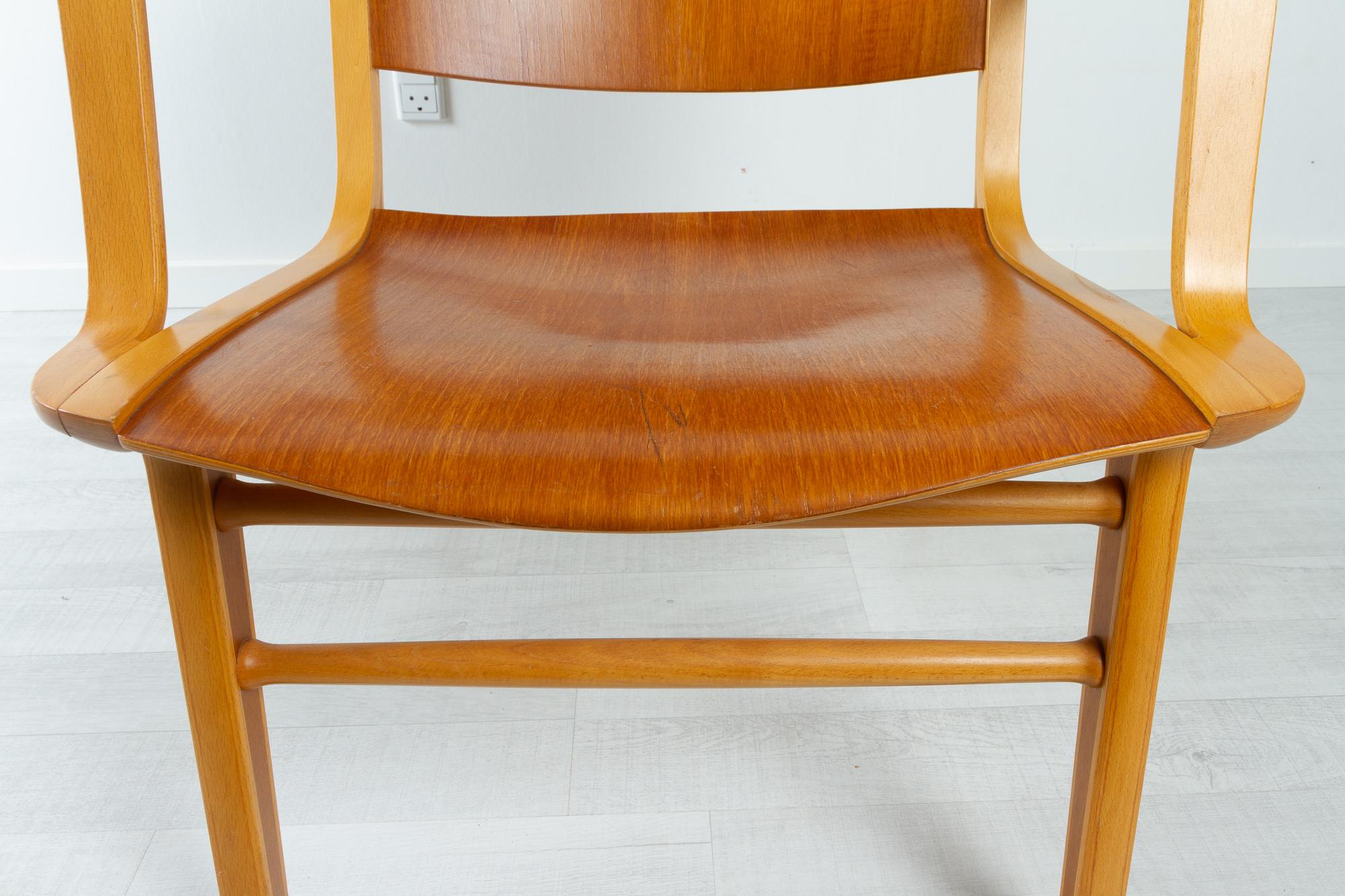 Danish Modern Axe Chair by Hvidt & Mølgaard, 1960s 5
