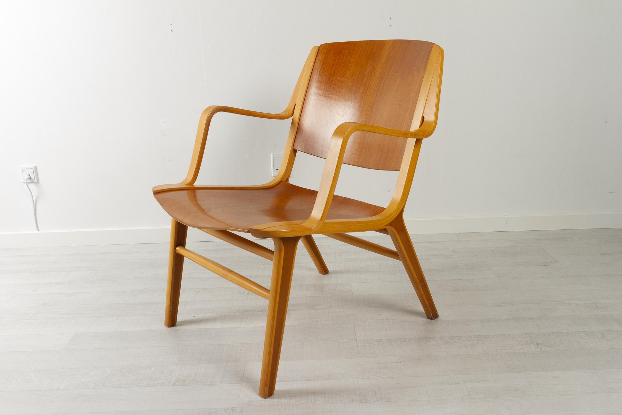 Danish Modern Axe Chair by Hvidt & Mølgaard, 1960s 8
