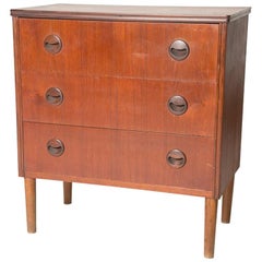 Danish Modern Bachelor Chest in Teak