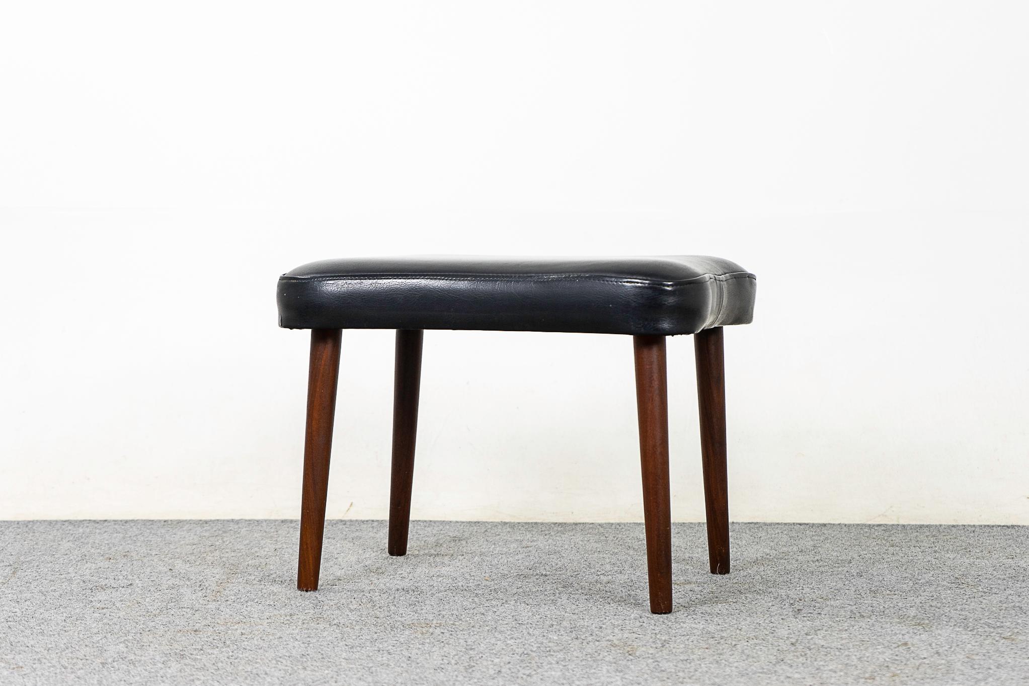 Mid-20th Century Danish Modern Beech Footstool For Sale