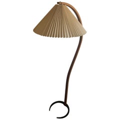 Retro Danish Modern Bentwood Floor Lamp by Caprani Light AS