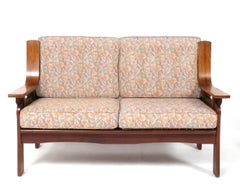 Danish Modern Bentwood Settee or Sofa Reupholstered in Your Fabric