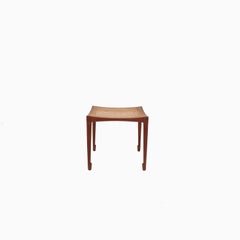 Danish Modern Bernt Petersen Caned Stool