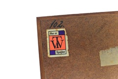 Dänischer moderner dänischer Wandspiegel aus Teakholz mit abgeschrägter Kante