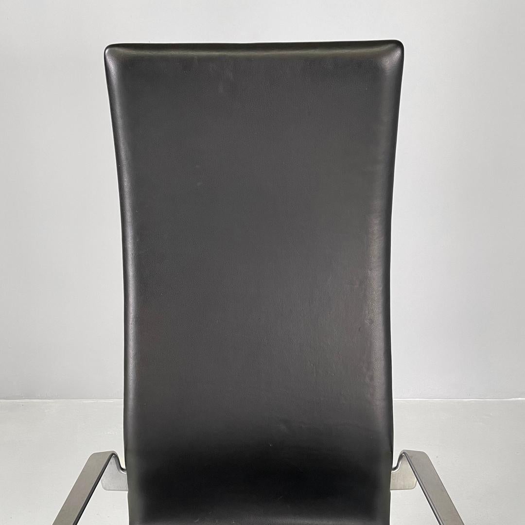 Danish modern black office chair Oxford by Arne Jacobsen for Fritz Hansen, 2004 For Sale 1