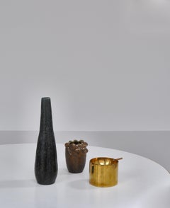 Danish Modern Brass Ashtray by Arne Jacobsen for the SAS Hotel, Copenhagen, 1959