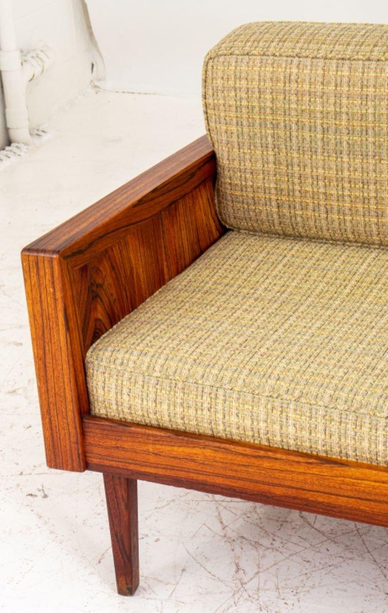 20th Century Danish Modern Brazilian Hardwood Daybed Sofa For Sale