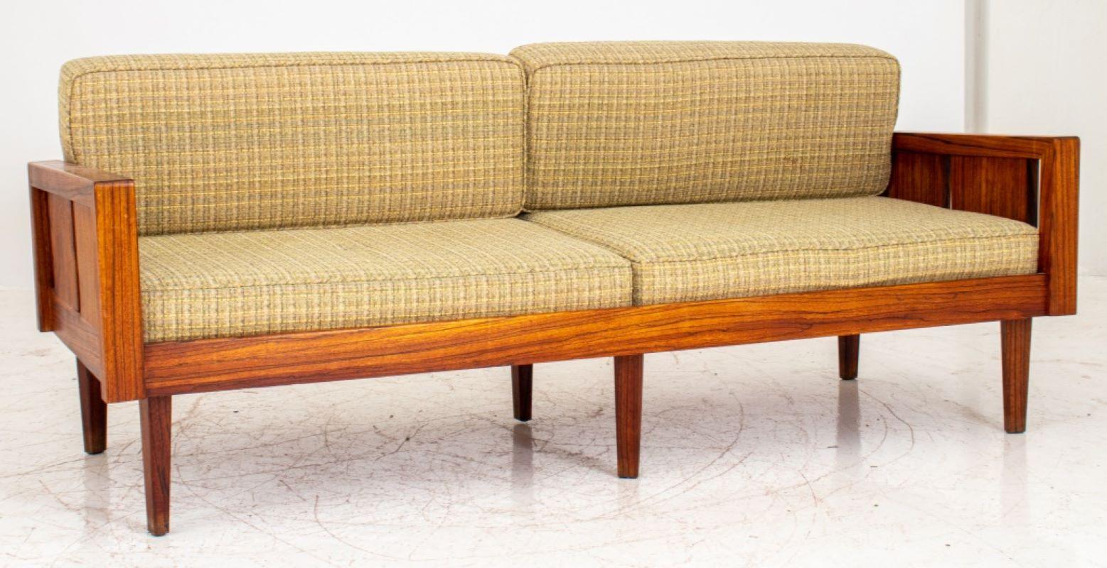 Danish Modern Brazilian Hardwood Daybed Sofa For Sale 1