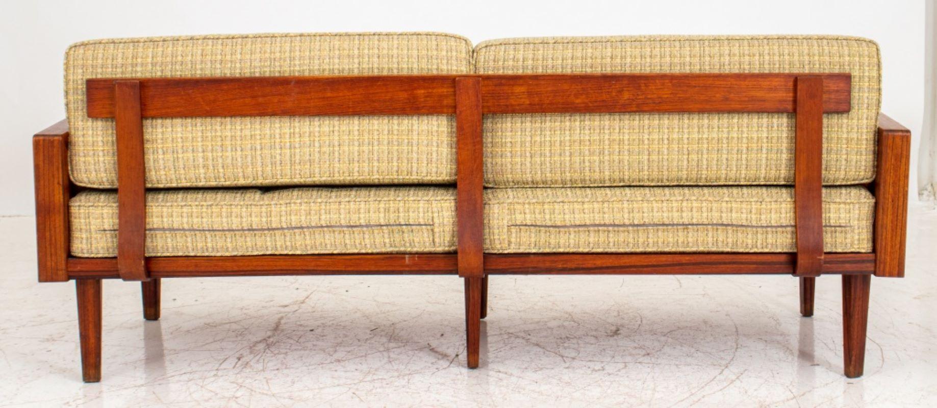 Danish Modern Brazilian Hardwood Daybed Sofa For Sale 3