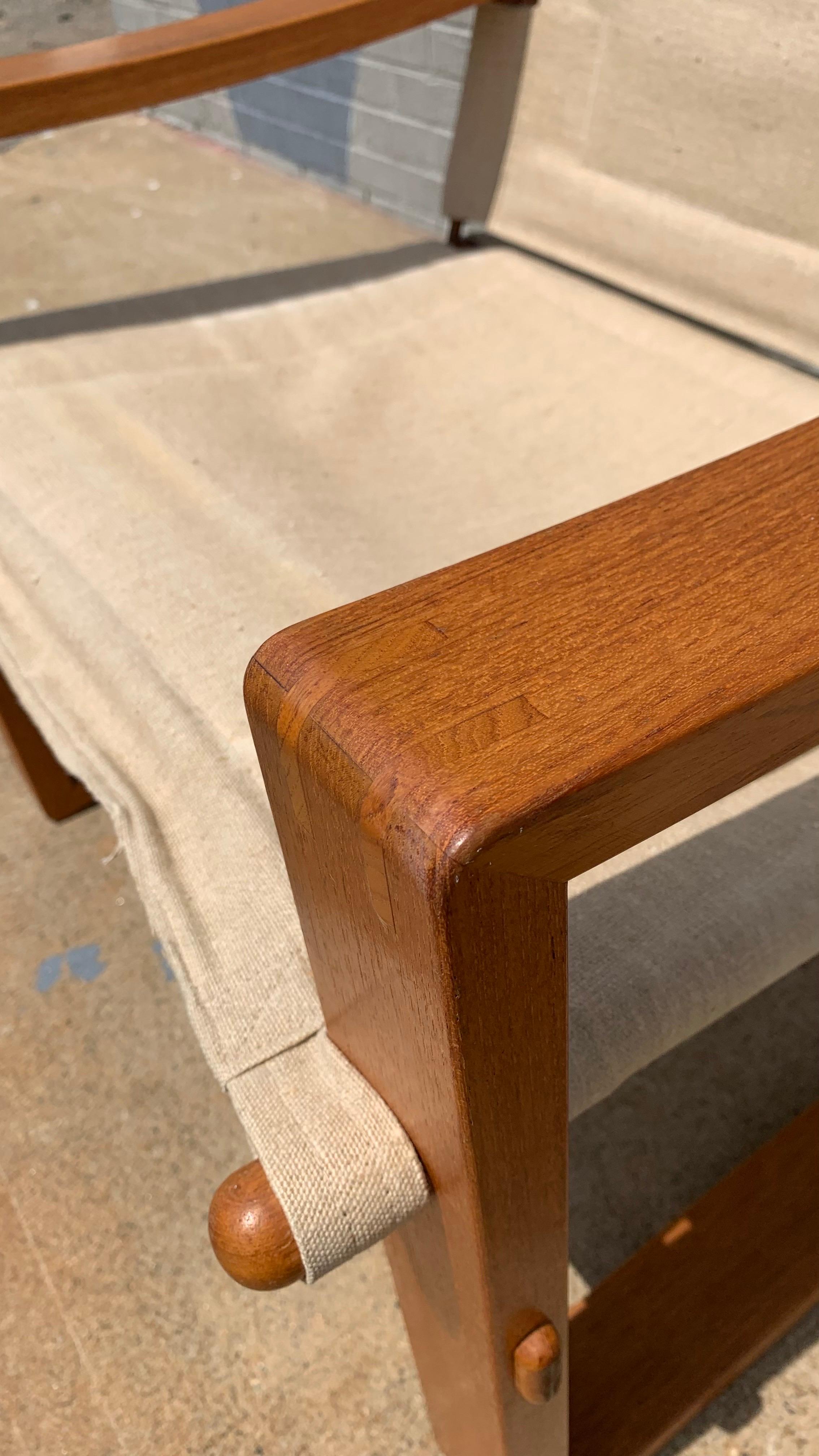 Chaise Safari moderne danoise de Børge Jensen en vente 3