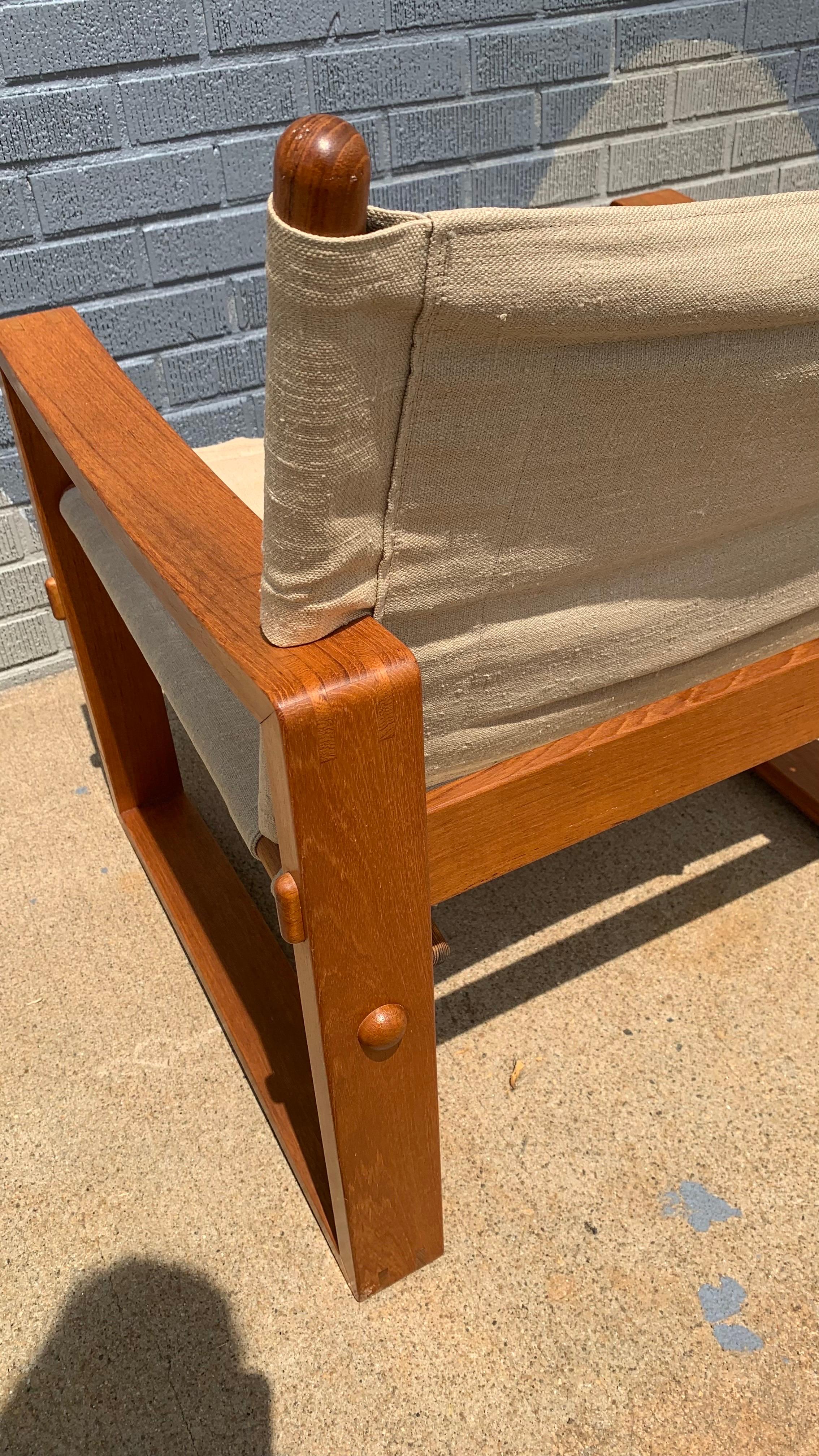 Chaise Safari moderne danoise de Børge Jensen en vente 4