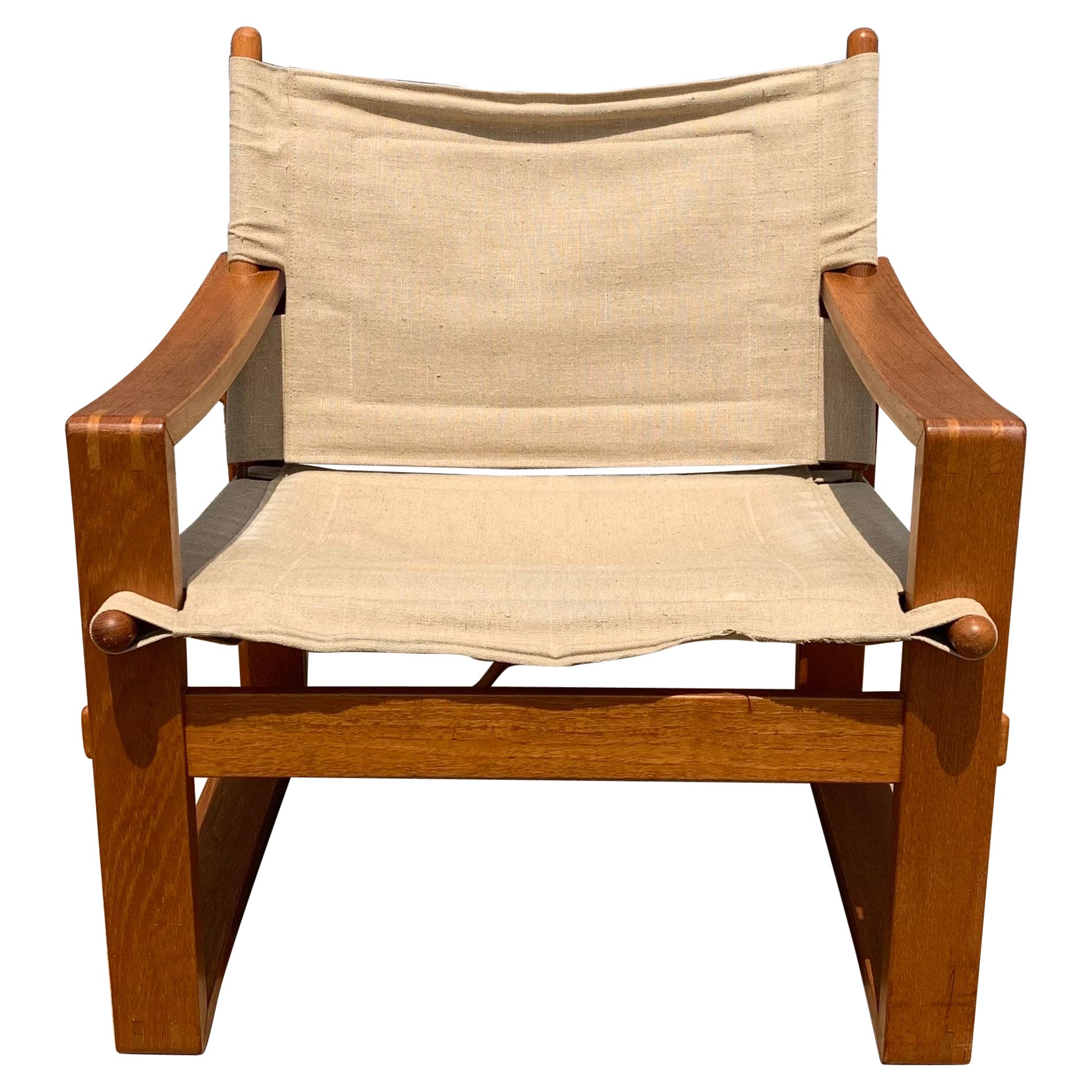 Chaise Safari moderne danoise de Børge Jensen en vente