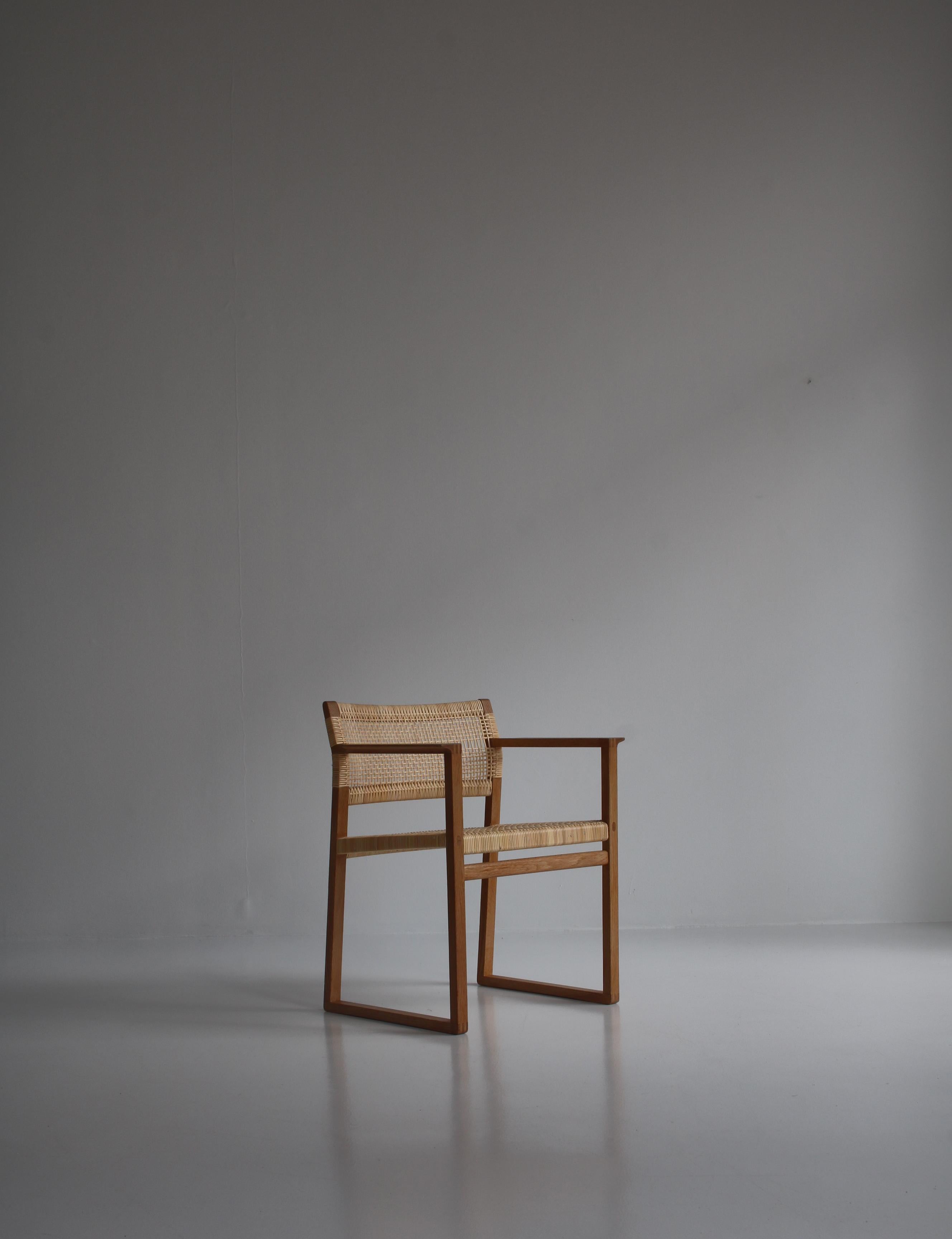 Fauteuil moderne danois Brge Mogensen « BM62 » de P. Lauritsen & Sn, années 1950 en vente 7