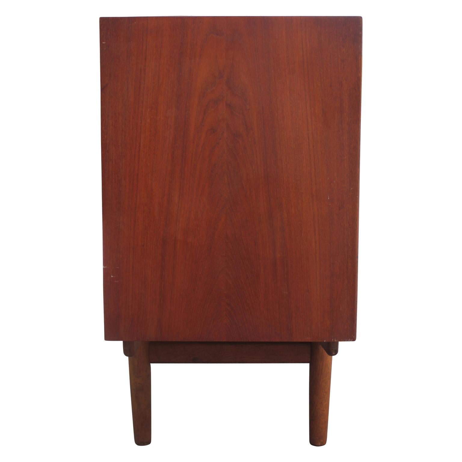 Danish Modern Børge Mogensen for Soborg Mobler Eight-Drawer Teak Dresser In Good Condition In Houston, TX