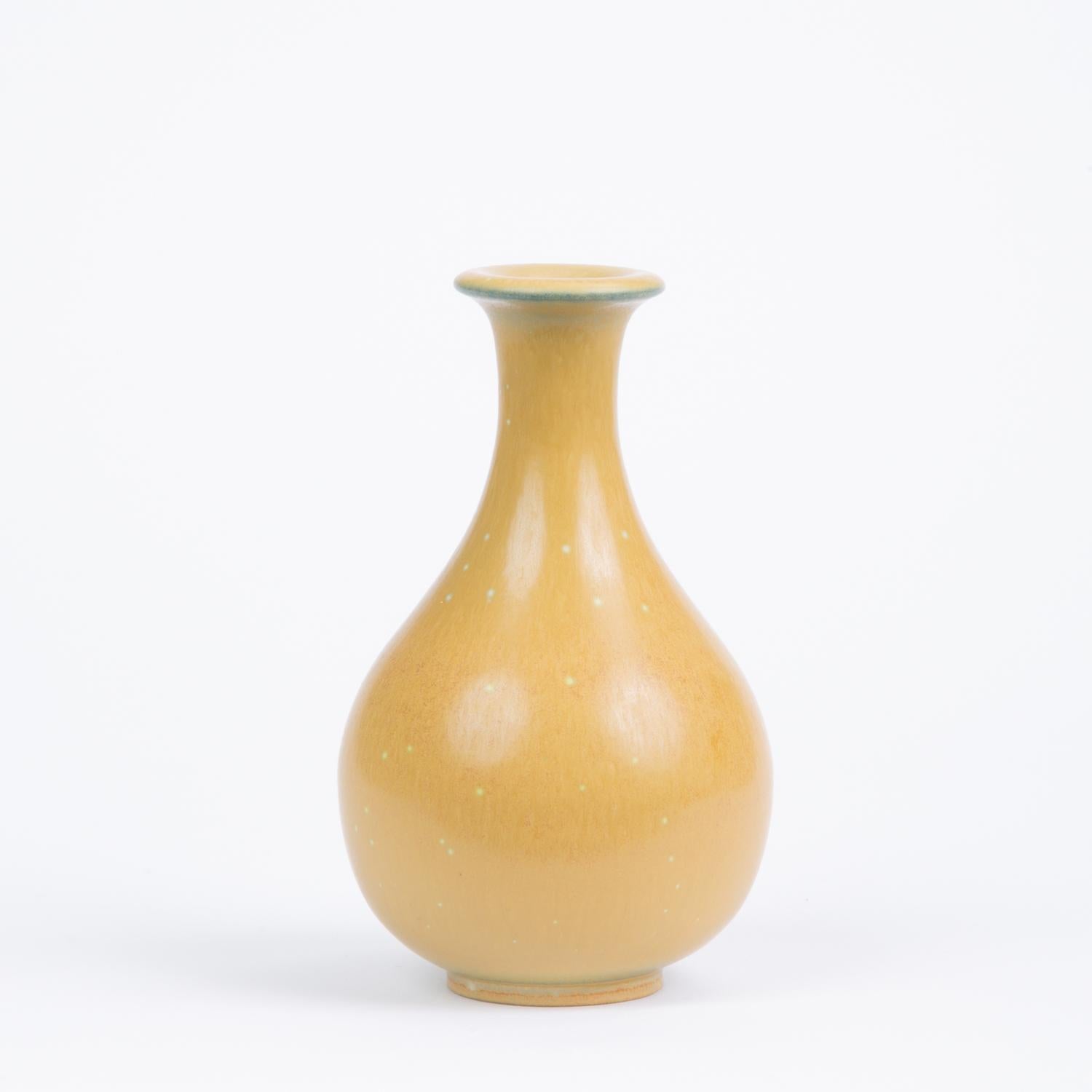 Glazed Danish Modern Bud Vase by Gunnar Nylund for Rörstrand