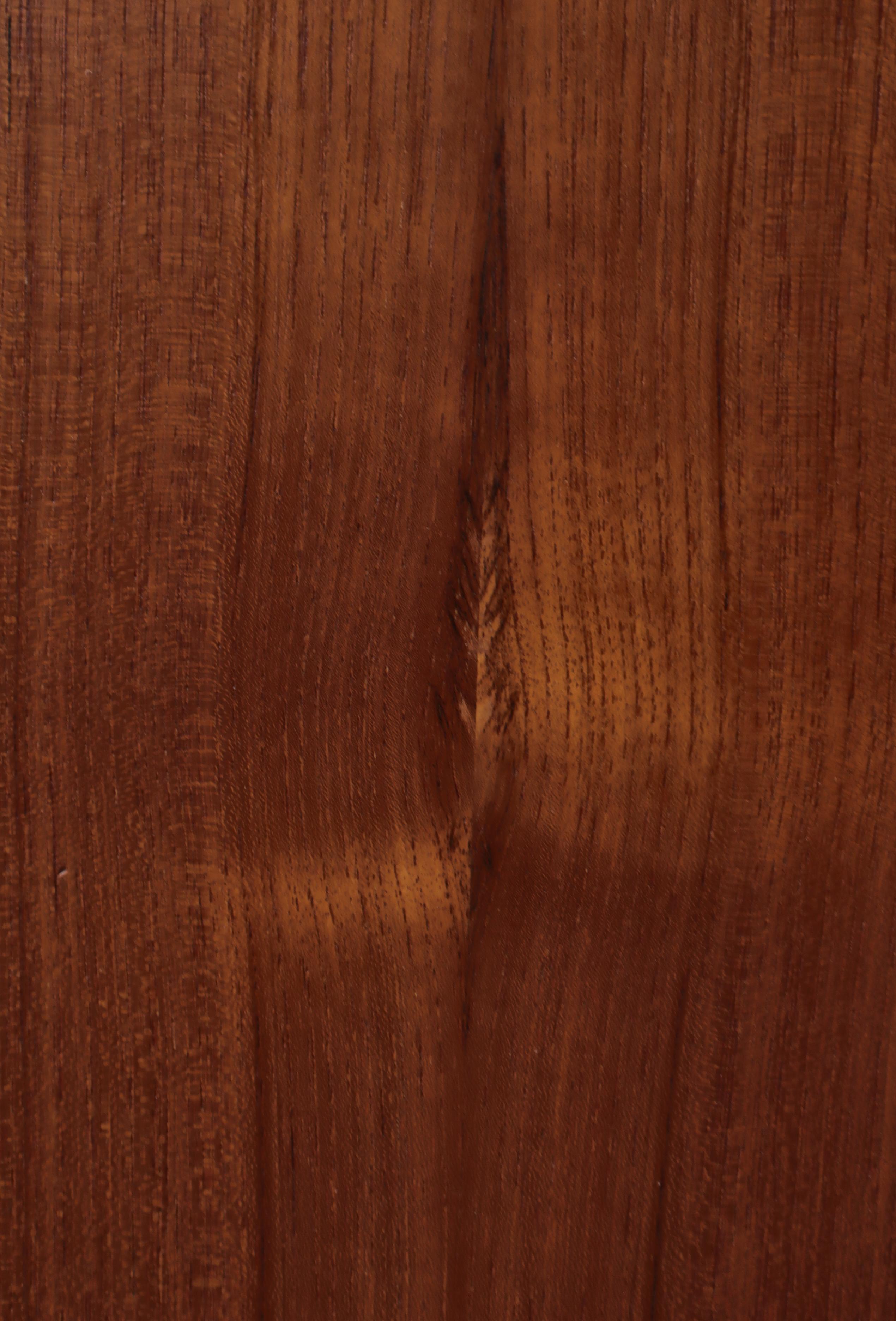 Armadio e cassapanca moderni danesi di Svend Langkilde, legno di teak e ottone, anni '60 in vendita 6