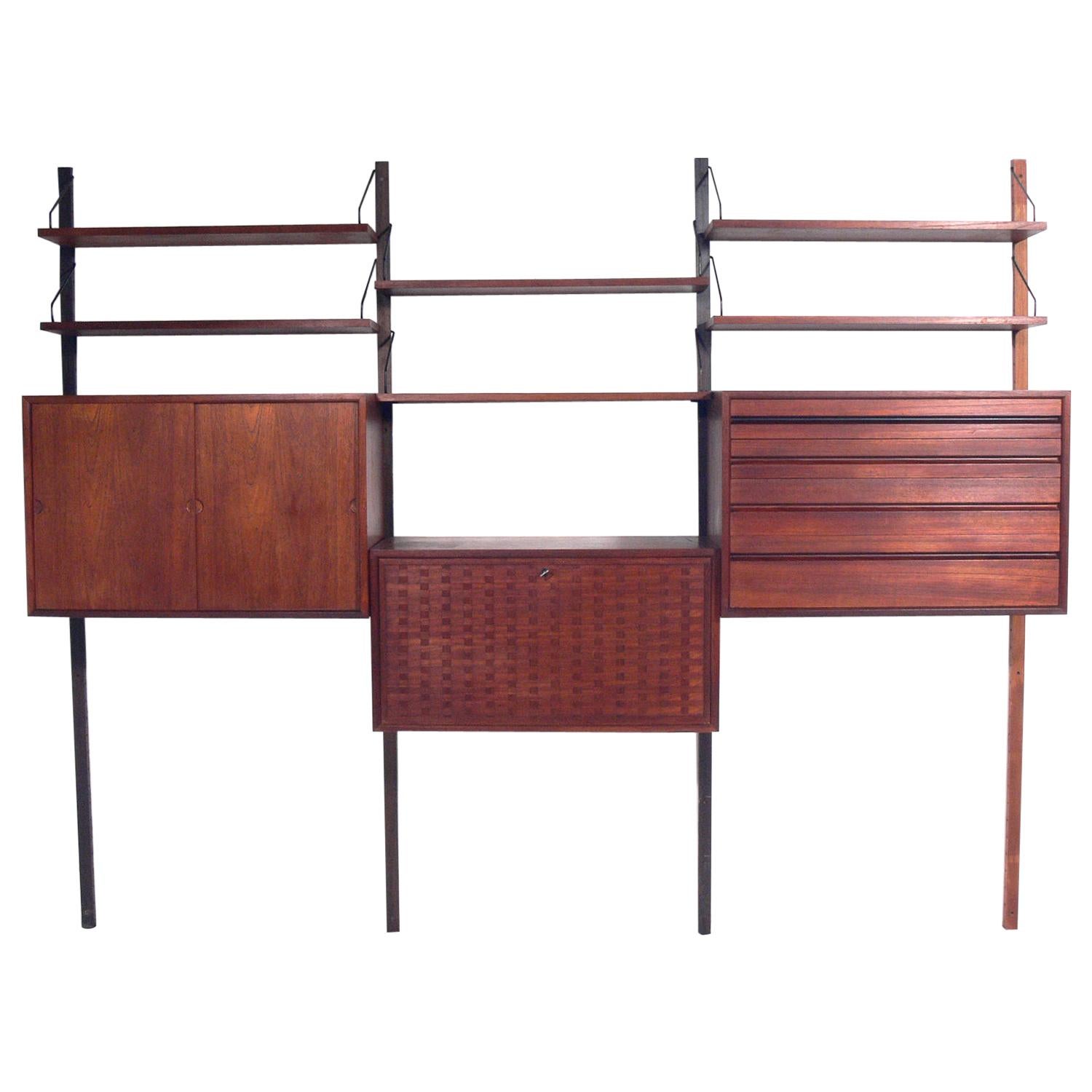 Danish Modern Cado Wall Unit by Poul Cadovius