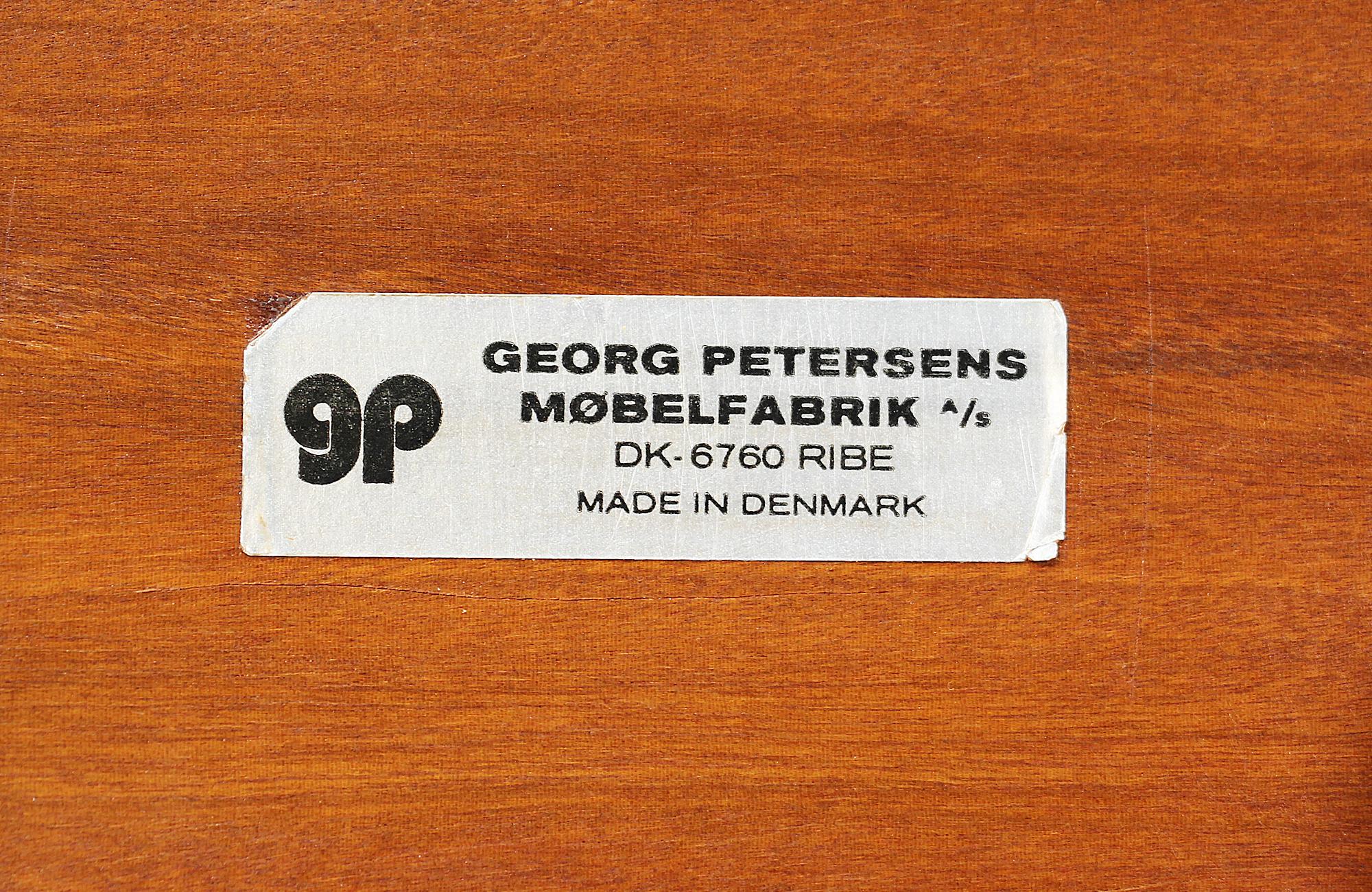 Danish Modern Cantilever Floating Desk by Georg Petersens 7