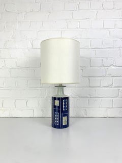 Lámpara de cerámica moderna danesa de Inge-Lise Koefoed Royal Copenhagen Fog&Morup Años 60