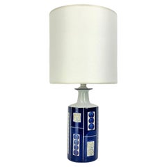 Danish Modern Ceramic Lamp by Inge-Lise Koefoed Royal Copenhagen Fog&Morup 1960s