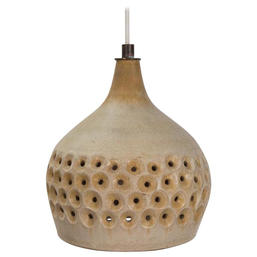 Lee Rosen Design Technics Ceramic Pendant Lamp For Sale