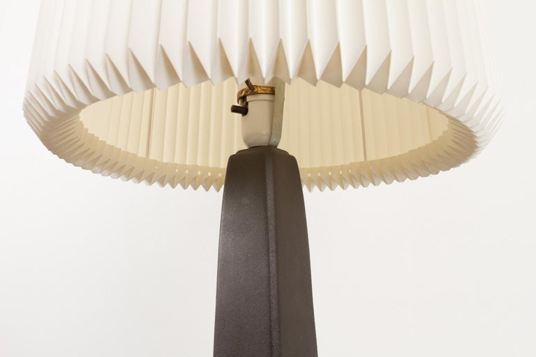 Danish Modern Ceramic Table Lamp by Søholm, 1960s In Good Condition For Sale In Nibe, Nordjylland