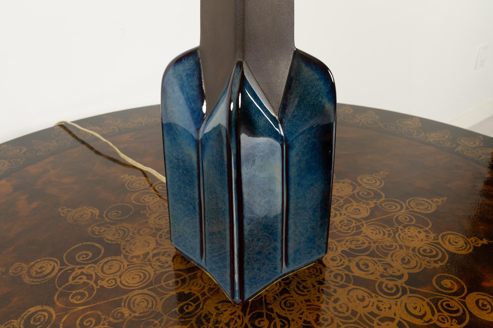Mid-20th Century Danish Modern Ceramic Table Lamp by Søholm, 1960s