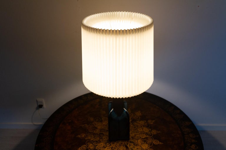 Danish Modern Ceramic Table Lamp by Søholm, 1960s For Sale 2